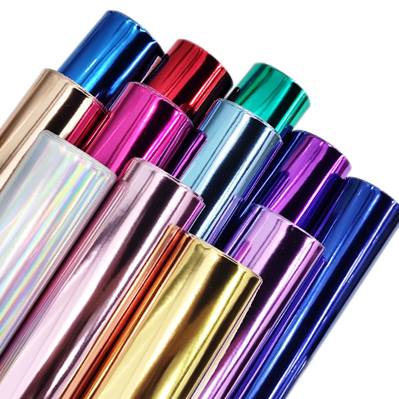 High-gloss Metallic TPU Top Leather for Making Cell Phone Cases and Notebooks and Gift Boxes PU Leather