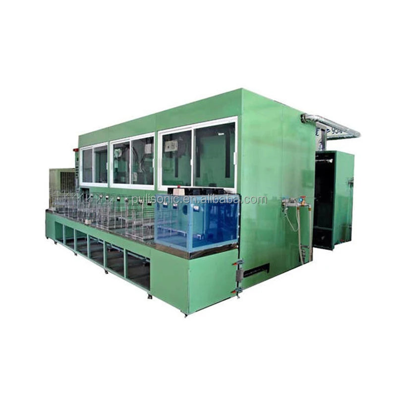 Automated Ultrasonic Cleaning Machine With Robotic Hand Operation Assembly Line Intelligent Washing Equipment