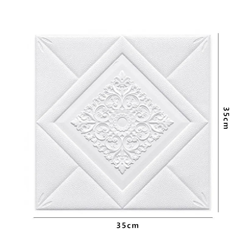 Hot Sale Creative Simplicity 3D Stereoscopic Background Wall Stickers Rustic Fireproof Soft Pack for Furniture Ceiling