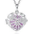 Maternity Butterfly Angel Chime Harmony Ball Heart Shape Bola Pregnancy Necklace