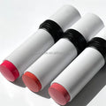 Rose Pink Twist up Custom Label Waterproof Vegan Cheek Makeup Blush Private Label Creamy Make up Blush Stick With Brush