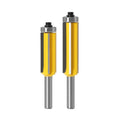 8mm Shank 4T Carbide Blades Woodworking Flush Trimming Router Bits Wood Milling Cutter with Bearing MegaBDM