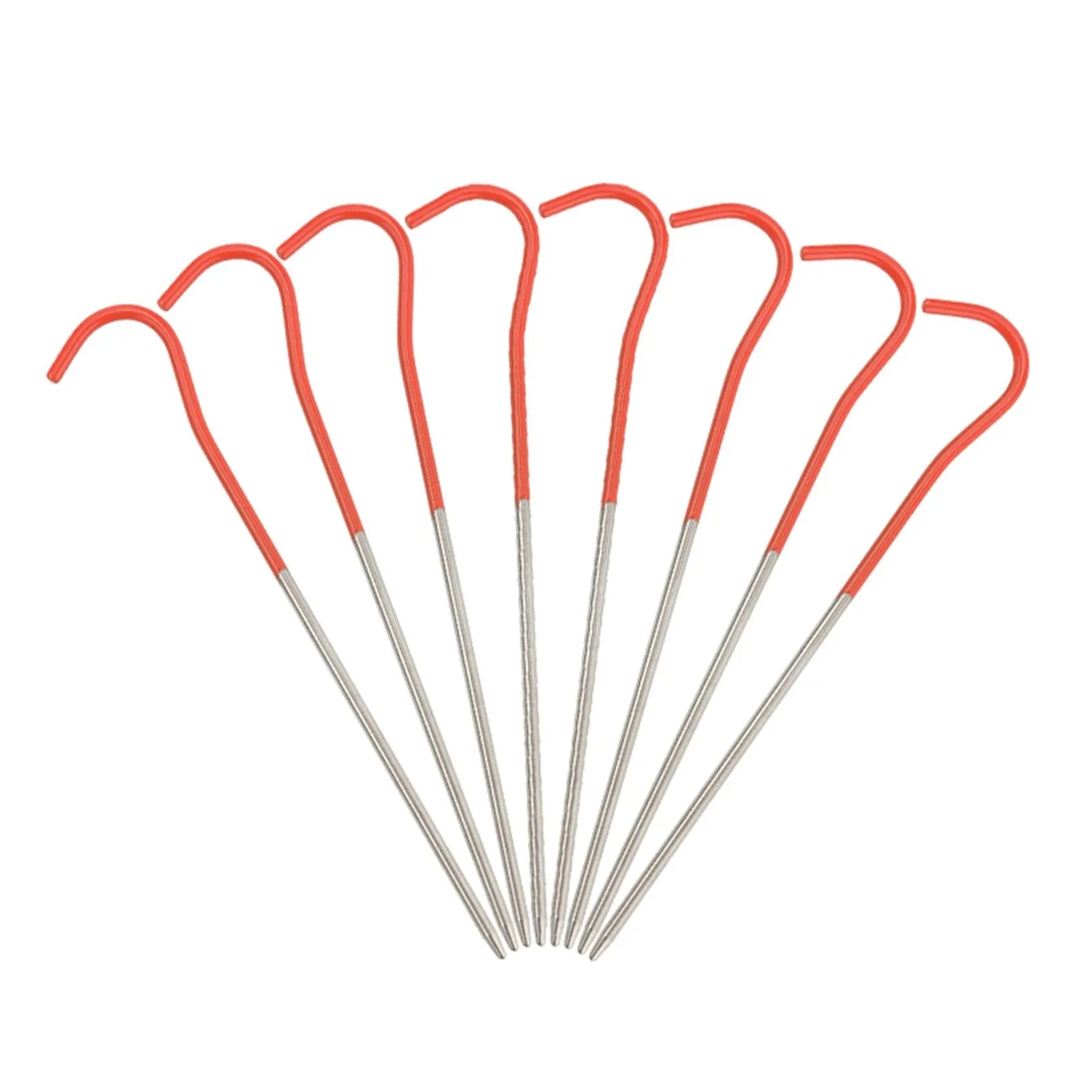 130mm/150mm Ultralight Titanium Alloy Tent Pegs Camping Hiking Tent Nails Stakes Anchors