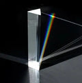 Triangular Prism K9 Optical Prisms Glass Physics Teaching Refracted Light Spectrum Rainbow