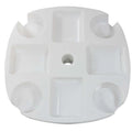 HelloWorld Beach Umbrella Table Pole Shelf Pool Yard Camping Picnic Drink Snack Holder Tray Beach Umbrella Tabl Trai