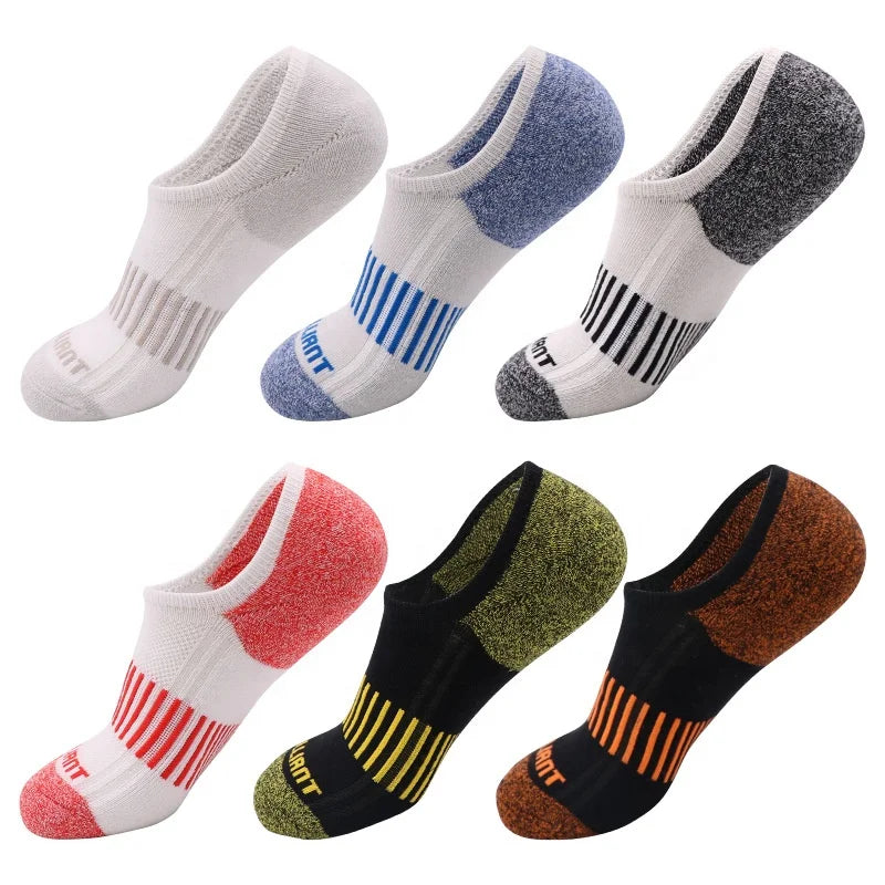 Wholesale Padded Terry Cushioned Socks Women Men Athletic Running Gym Sport Ankle Socks Set