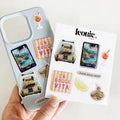 Custom Design Resin Dome Sticker Machine Clear Epoxy 3D Dome Sticker for Phone Computer