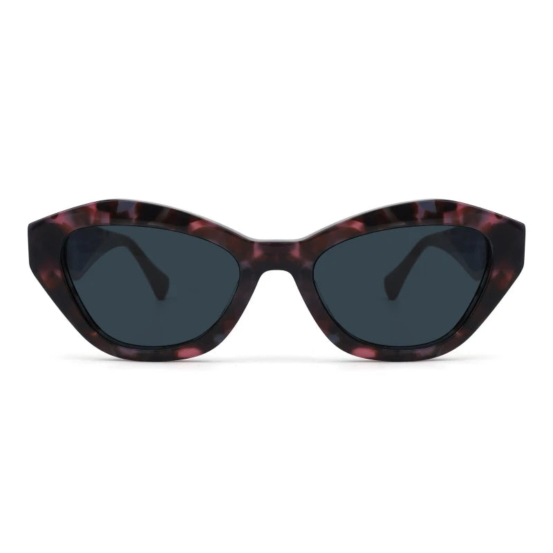2026 New Vintage Polarized Cat Eye Glasses Luxury Acetate Fashion Sunglasses  Popular Custom Logo Eyewear for Women Men