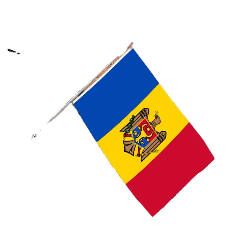 3x5FT Polyester Cheap Price Moldova Country Flag and National Flag With Two Grommets