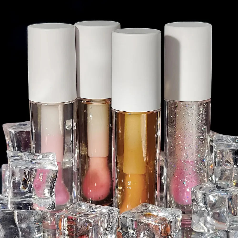 Magic Color Changed Waterproof Liquid Lip Gloss Vegan Moisturizing Glitter Lip Oil Wholesale Private Label Long Lasting Stay