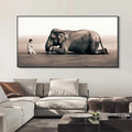 Elephant Wall Art Home Decor Zen Art Poster Print Canvas Art Animal Picture Canvas Painting