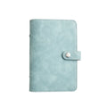 Custom Pu Leather Budget BinderOffice Supplies Notebook Planner Cover A5 A6 Binder Ring Bound Planner with Buckle