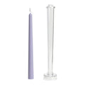 DIY 10/ 12 Inch Clear Plastic Tapered Candlesticks Candle Making Mold Supplies for Party Dinner AcrylicTaper Candle Mold
