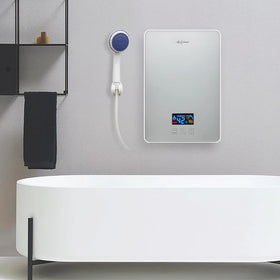 Electromagnetic Induction Heater Tankless Water Heaters Ce Etl High Power Electric Geyser