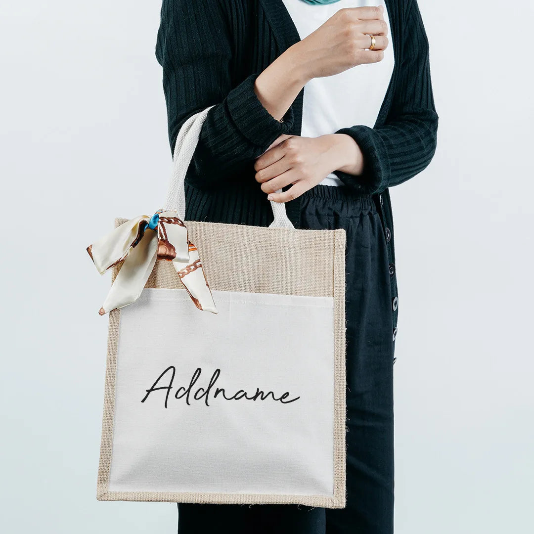Wholesale  Cheap Handle Recycle Folding Jute Hemp Reusable  Printable logo Shopping Bag Linen