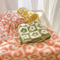 Cozy Flower Printed Bath Towels 70*140 cm Gentle Absorbent Face Hand Towel Coral Velvet Towel Without Color Fading