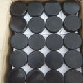 Most Professional Logo Printed Rubber Ice Hockey Supplier