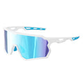 Fashion TR90 Outdoor Riding Cycling Goggles Sports Sunglasses Mirrored Windproof Protective Mountain Bike Glasses