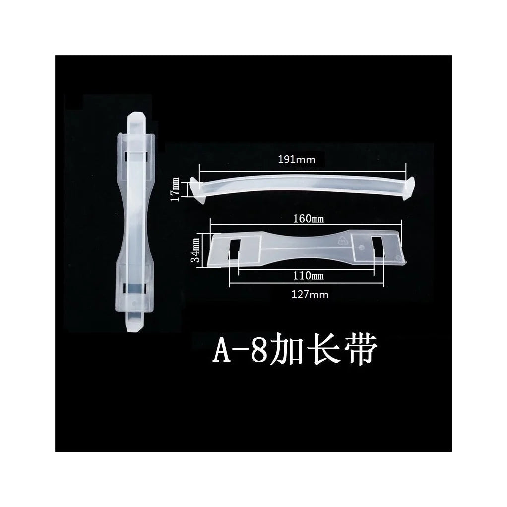 Eco-friendly Customized Size PP/PE/ABS Environmental Protection Color Box Plastic Handle