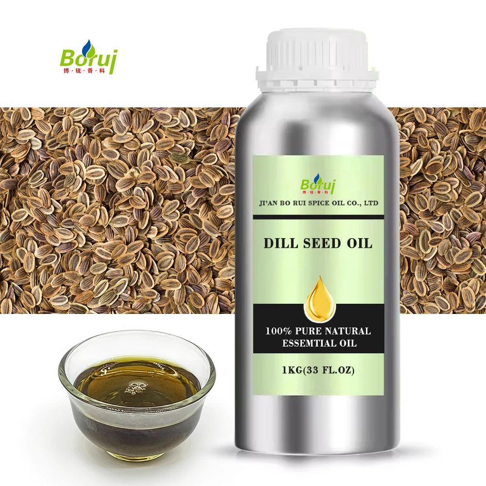 Manufacturer Hot Selling Supercritical CO2 Dill Essential Oil Wholesale Price 100% Pure Natural Organic Dill Seed Oil