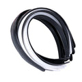50pcs 15mm Plain Black White Plastic Headband with Teeth Wholesale DIY Resin Hairband Hair Hoop Girls Hair Accessories Headwear