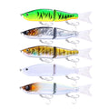 HENGJIA Wholesale Bass Wobbler Fishing Lure 18CM 52g Hard Blood Hook 2 Sections Big Size Jointed Fishing Lure