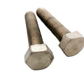 M10 DIN Standard Titanium Alloy Hex Bolts with Plain Finish Ti Color Not Polished