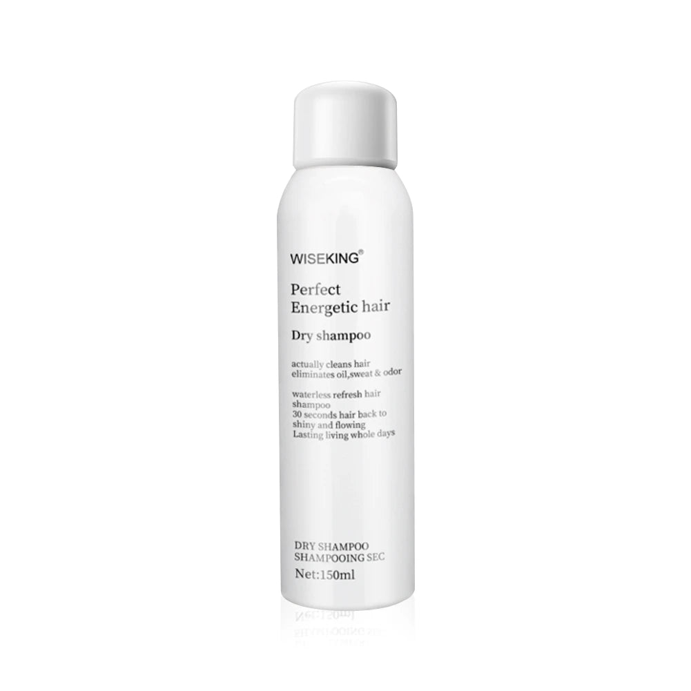WISEKING Dry Shampoo Spray Powder Coconut Oil Infused Refreshing Private Label for Daily Care Nourishing Anti-Dandruff for Oily
