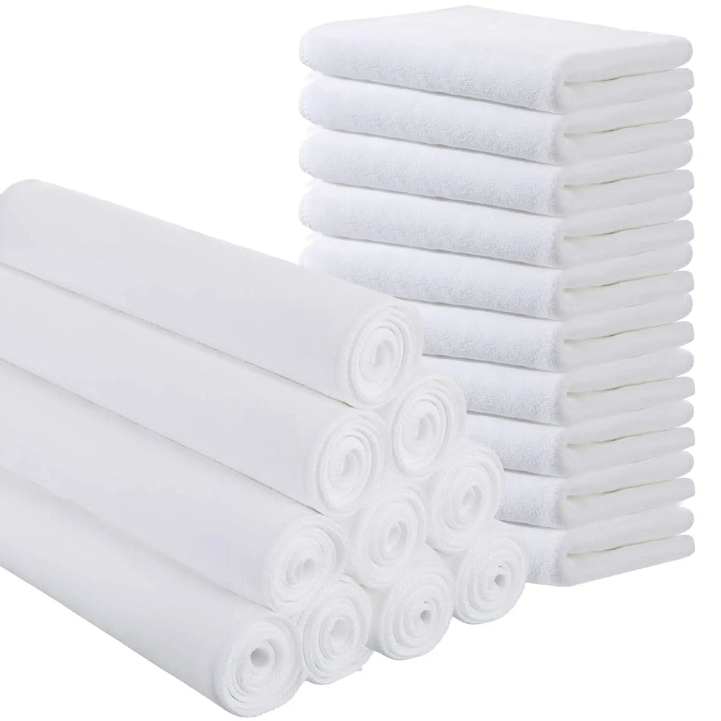 Sublimation Blank Towelssandbeach  DIY Microfiber Kitchen Towels Absorbent Soft Polyester Towel for Bathroom Cleaning Supplies