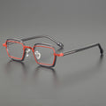 2025 Designer Women's Eyeglasses Frames Personalized Transparent Acetate Strange Red Blue Green Yellow Colors Glasses Fashion