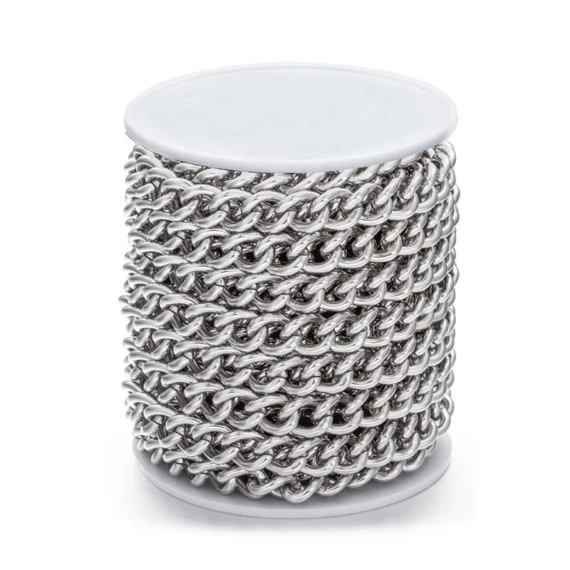 Wholesale Diy Handmade Semi-Finished Stainless Steel Chains Bracelets Chain for Products Making Necklaces