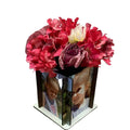 127*127*3mm MDF Sublimation Flower Vases Blanks Flower Pots for Custom Home Decoration Gifts