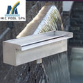 Portable Artificial Indoor Waterfall Decoration Acrylic Pool Water Spillway Fountain For Garden