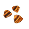 2026 Wholesale China Made Natural Colored Tiger Eye Gemstone Guitar Picks Custom Logo Gift Souvenir Series