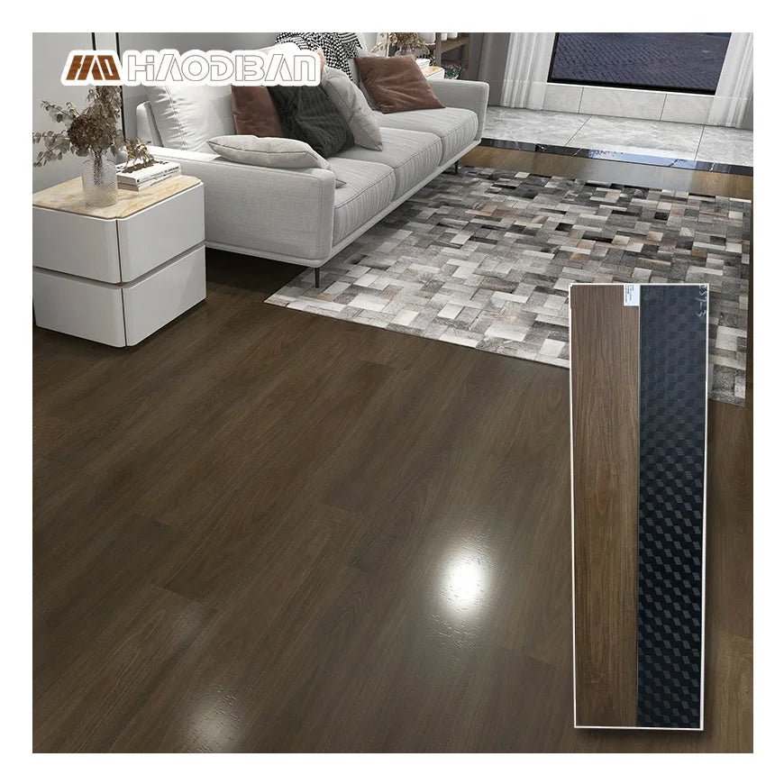 Modern Waterproof 5mm-8mm SPC Vinyl Flooring Planks 20mil Click Lock for Indoor Use for Hotels PVC Material