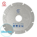 Industrial Hot Press Long Life Ultra Thin 100mm Diameter 20-22.23mm Arbor Vacuum Brazed Diamond Alloy Steel Cutting Disc Saw