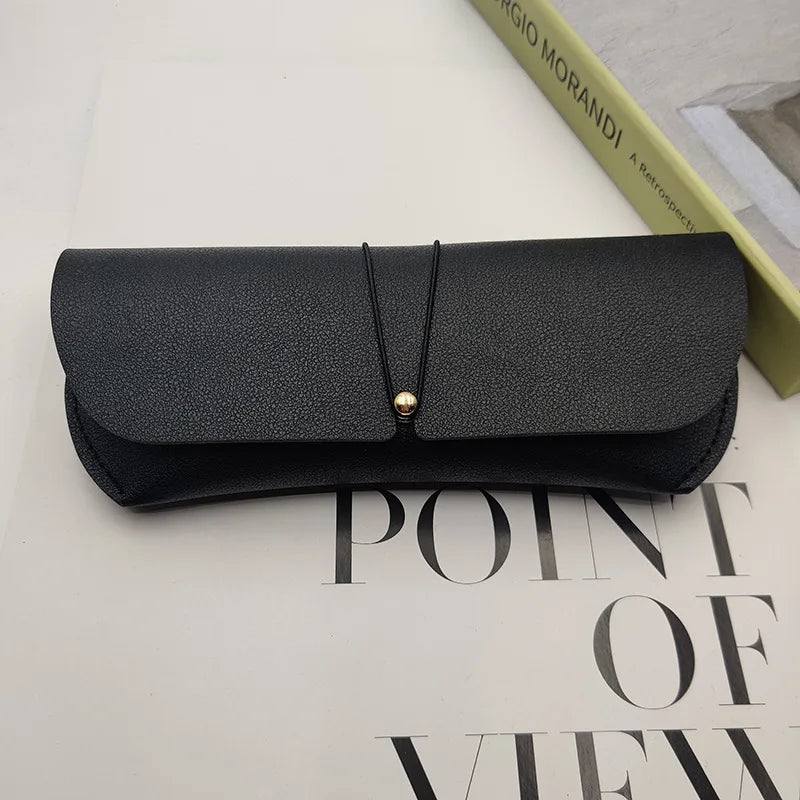 Customizable logo Eyeglasses case Portable Pvc Glasses case Sunglasses Protective Cover Glasses Soft case