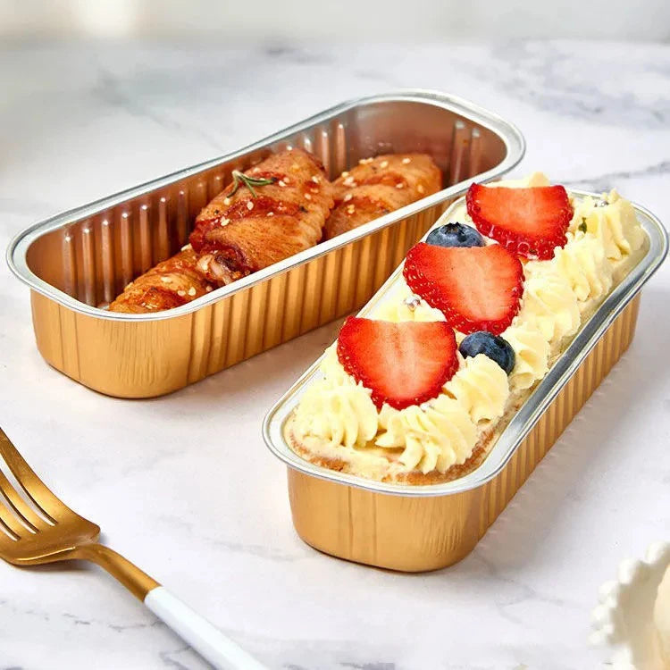 Hot Selling Bangladesh Aluminum Foil Container Aluminum Foil Salad Container Aluminum Foil Container 5 Inch Rectangle