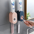 Factory Outlet  Toothpaste Tube Squeezer Bathroom Toothbrush Holder Wall Mounted