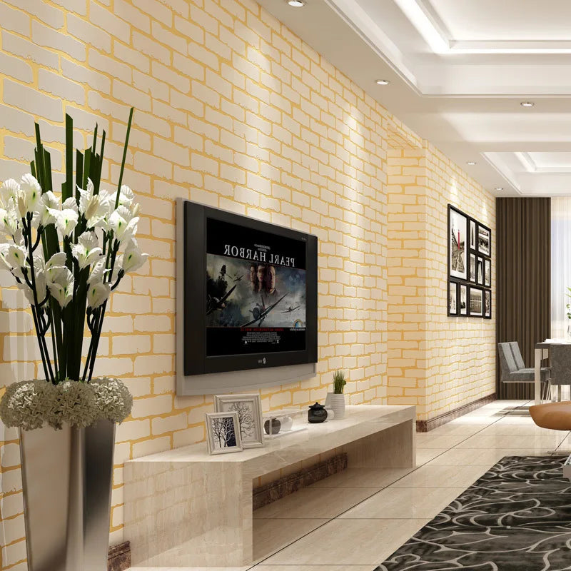 Fashion Black Floral Pattern Rustic Waterproof Soundproof Fireproof 3D Wallpaper for Clothing Store Living Room Restaurant Bar