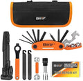 RTS Portable Multifunctional Bicycle Tire Repair Kit for Mountain Bike Repair Foldable Toolkit Set Versatile Shop Tool