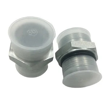 SALNYA 1CO NPT to BSP Male Thread High Pressure Carbon Steel Smooth Surface Forged Hydraulic Adapter 1/4"-2" Ferrule Connection