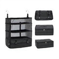 New Designng Portable Hanging Travel Shelves Bag Bag Organizer Packing Cube Organizer Storage Large Capacity Suitcase