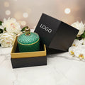 Custom Luxury Cardboard Candle Boxes for Candle Jar Packing Gift Box with logo Paper Jewelry Box