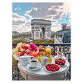 Flower 5D DIY Full Diamond Painting Square/Round Eiffel Tower Landscape Canvas Home Decoration Crafts Handpainted Art Gifts Kits