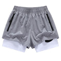 Mens Gym Shorts Custom 7 Inch Man 2 in 1 Running Shorts Sports With Compression Workout Jogger Shorts for Men