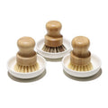 Eco Friendly Wooden Bamboo Sisal and Coconut Bristles Pot Brush Kitchen Pan Dish Bowl Washing Cleaning Brush