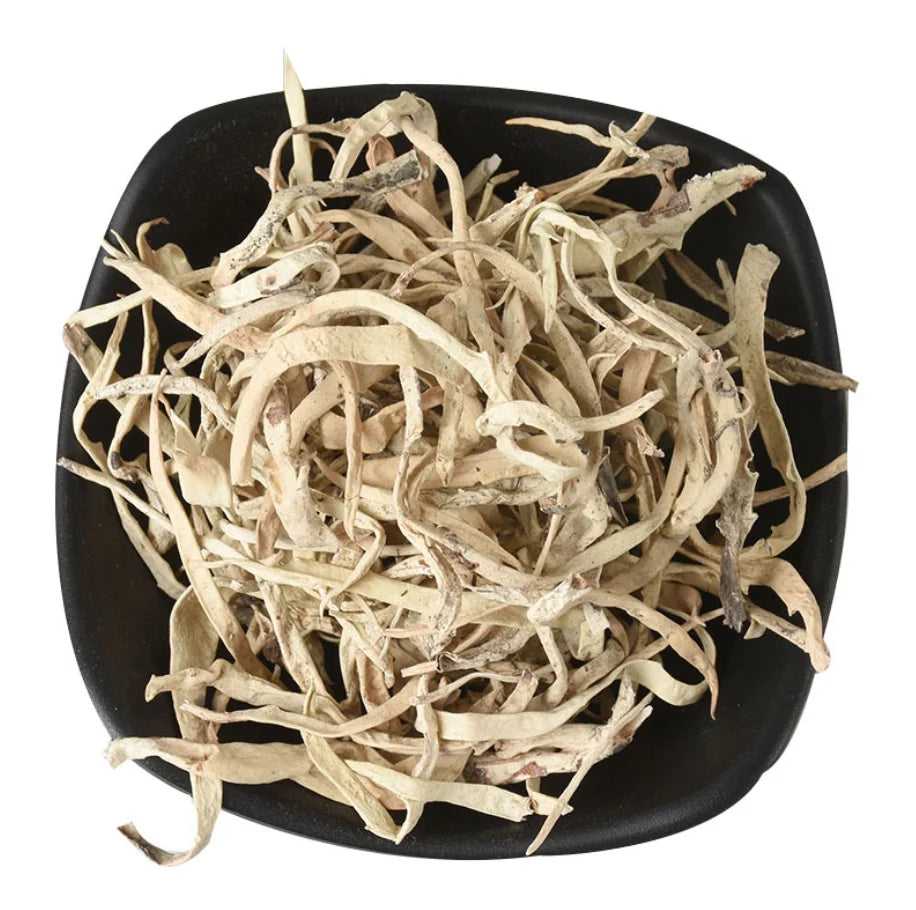 Bai Xue Cha 1kg Top Grade White Snow Tea 100% Natural Dried Thamnolia Vermicularis Fungus Tea for Sale