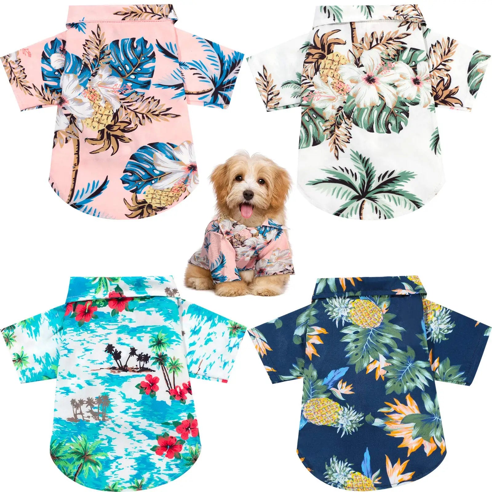 Factory Wholesale Pet Dog Cat Summer T-shirt Dog Shirt Breathable Pet Dog Vest Clothes