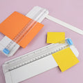 KAMEI KM-5650 9 Inch Portable Manual Paper Cutter Trimmer for Steel Blade for A4 DIY Arts/Craft School Home Office Use